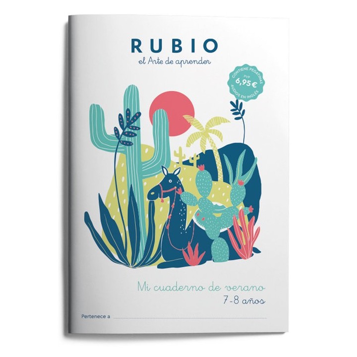 MI CUADERNO DE VERANO RUBIO 7-8 AÑOS