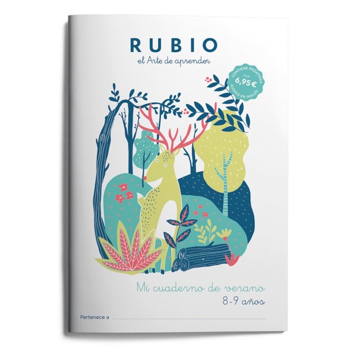 MI CUADERNO DE VERANO RUBIO 8-9 AÑOS