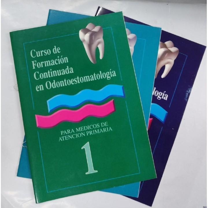 Curso de Formacion Continuada en Odontoestomatologia. Para medicos de Atencion primaria (volumenes 1, 2 y 3)