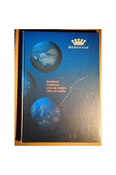 Kochbuch Berghaus für den eleganten Tisch-deutsch-englisch-Francais-espanol