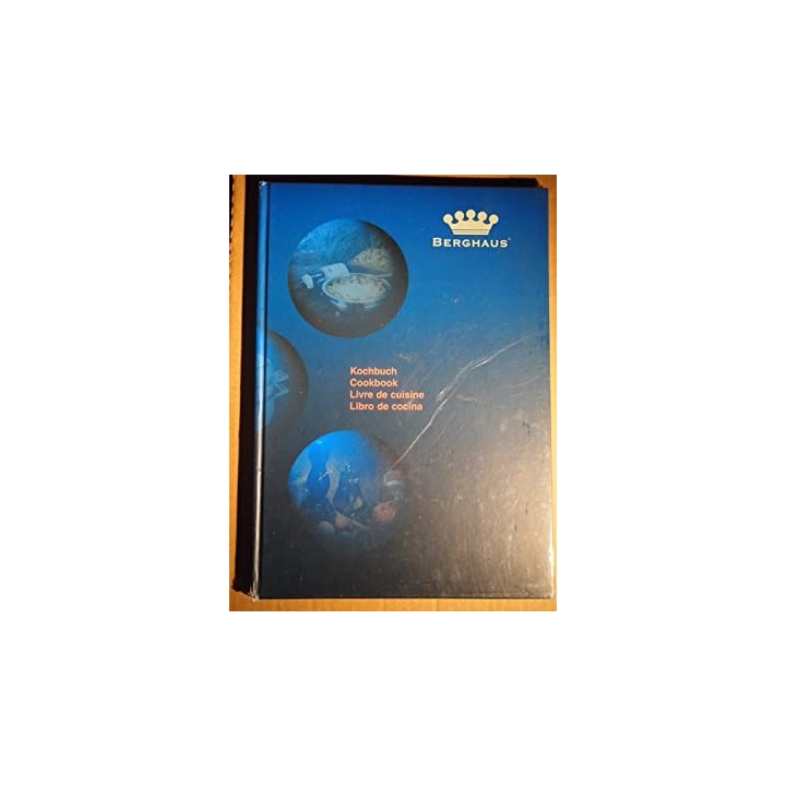 Kochbuch Berghaus für den eleganten Tisch-deutsch-englisch-Francais-espanol