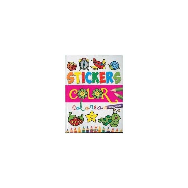 STICKERS COLOR ESPAÑOL INGLES 2
