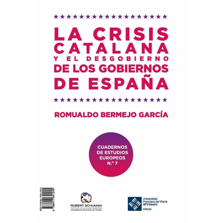 CRISIS CATALANA Y EL DESGOBIERNO DE LOS GOBIERNOS DE ESPAÑA
