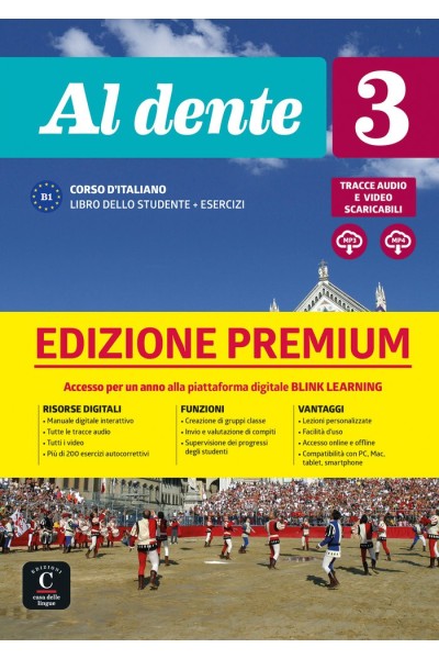 AL DENTE 3 LIBRO DELLO STUDENTE ESERCIZI PREMIUM B1