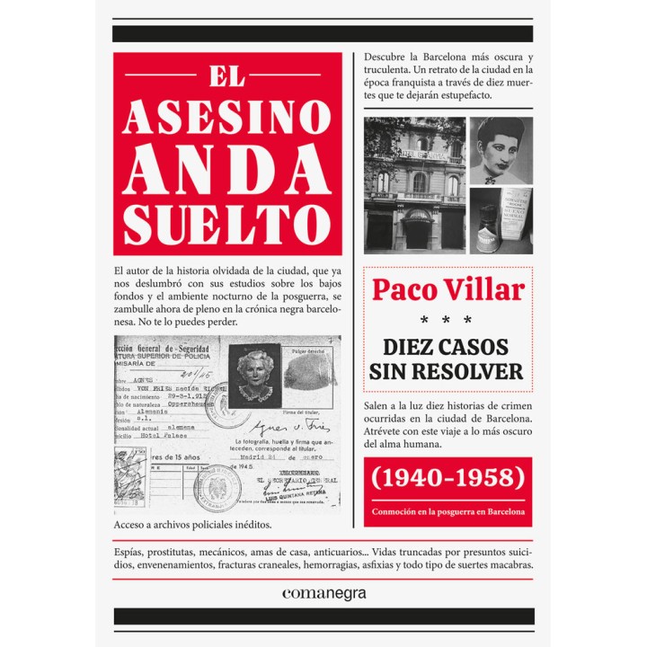 EL ASESINO ANDA SUELTO