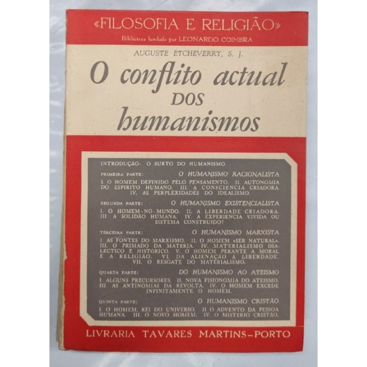 O CONFLITO ACTUAL DOS HUMANISMOS