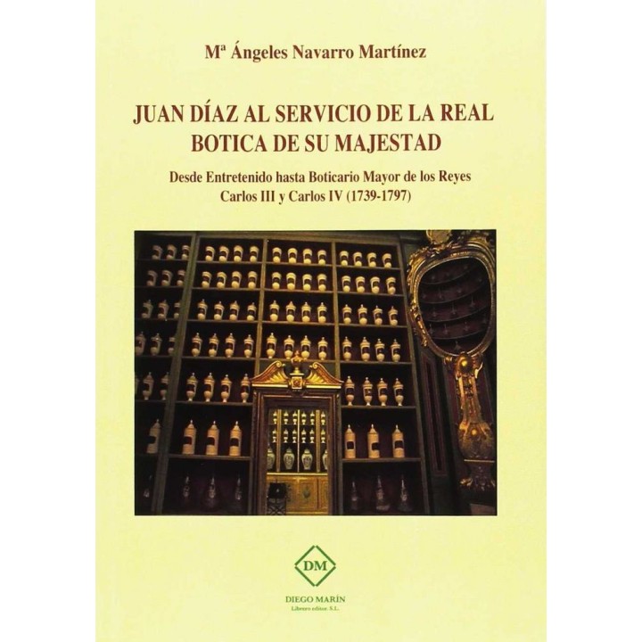 JUAN DIAZ AL SERVICIO DE LA REAL BOTICA DE SU MAJESTAD. DES