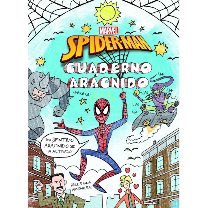 SPIDERMAN CUADERNO ARACNIDO
