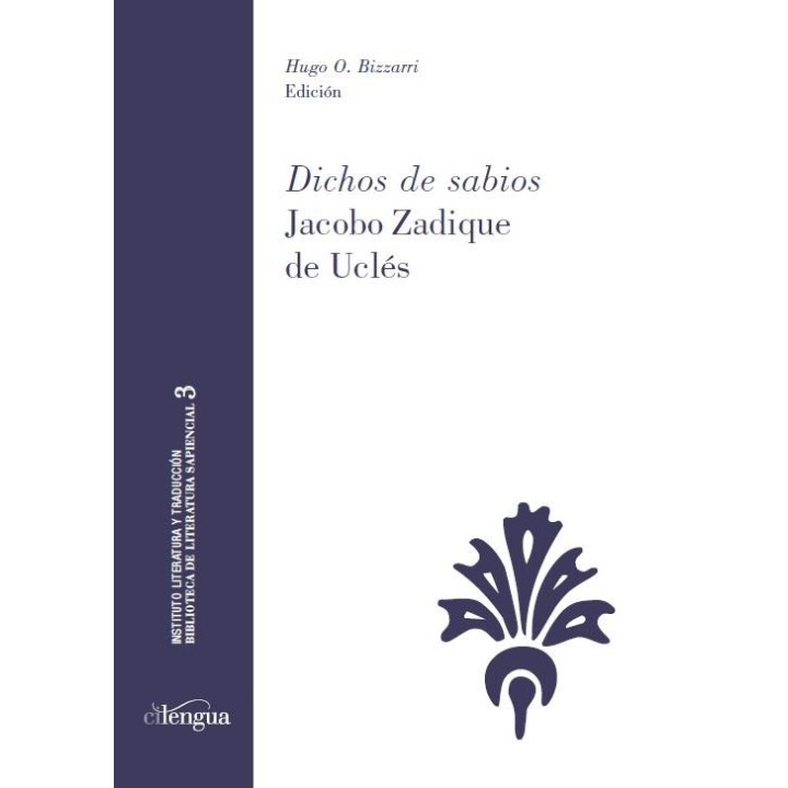 DICHOS DE SABIOS JACOBO ZADIQUE DE UCLES