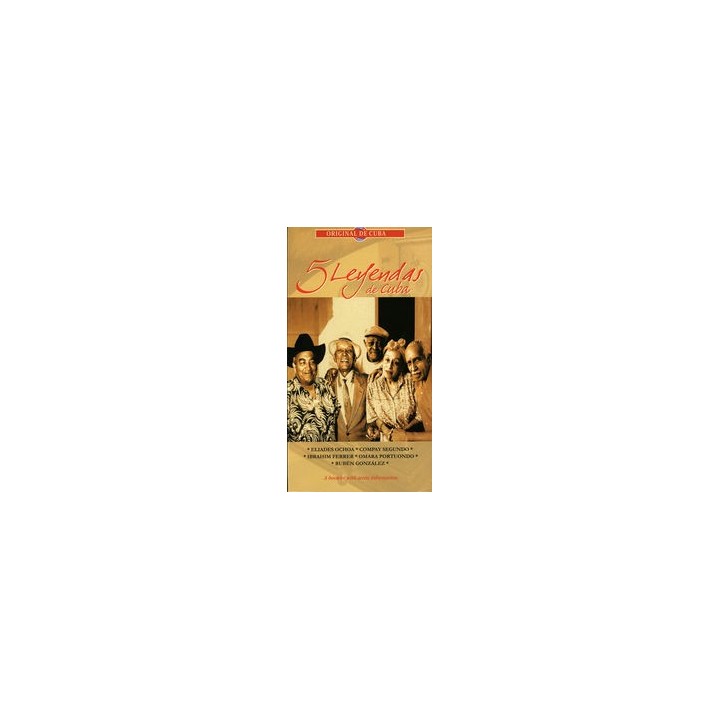 5 LEYENDAS DE CUBA (5 CD)