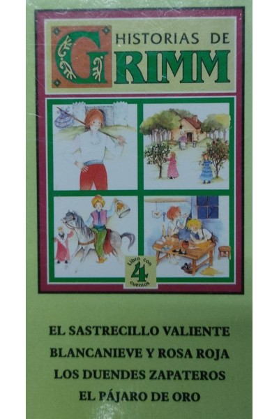 Historias de Grimm. Libro con 4 Cuentos.