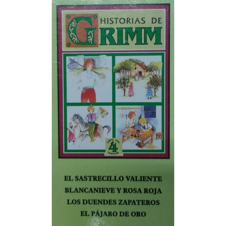 Historias de Grimm. Libro con 4 Cuentos.
