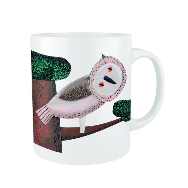 TAZA LECHUZA(CUENTOS DE LA SELVA)