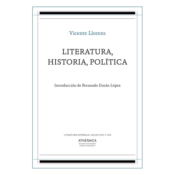 LITERATURA, HISTORIA, POLITICA
