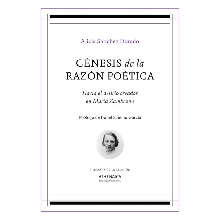 GENESIS DE LA RAZON POETICA. HACIA EL DELIRIO CREADOR EN MA