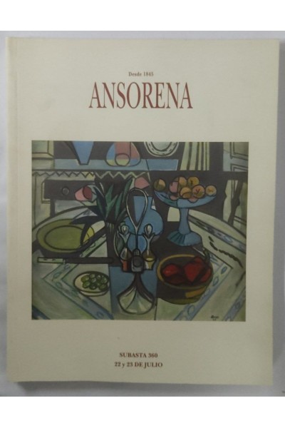 Subasta Ansorena 360. 22 y 23 de Abril 2015