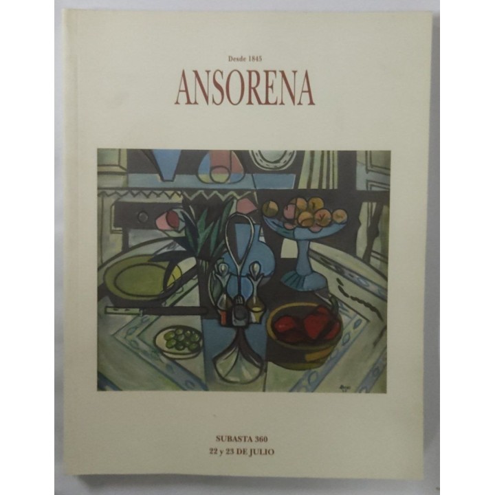 Subasta Ansorena 360. 22 y 23 de Abril 2015