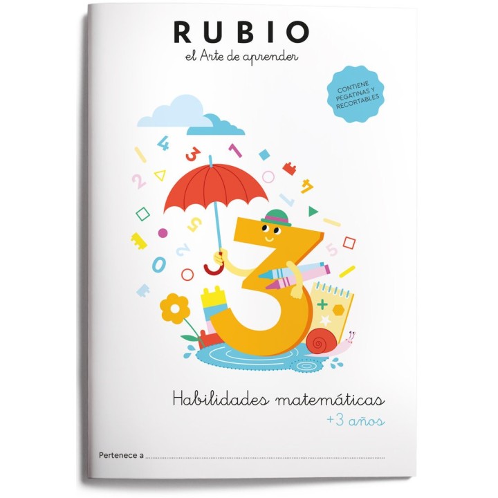 HABILIDADES MATEMATICAS +3 AÑOS RUBIO