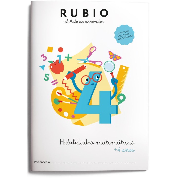 HABILIDADES MATEMATICAS +4 AÑOS RUBIO