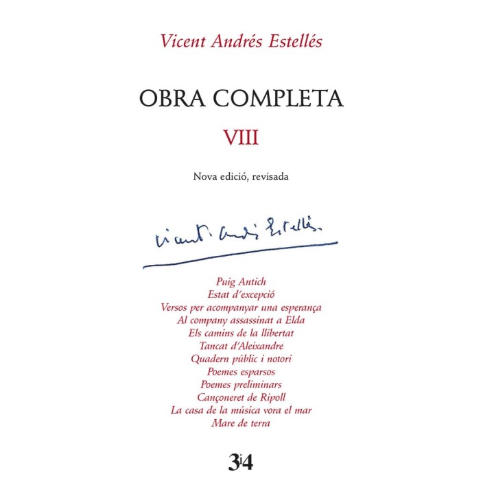 OBRA COMPLETA REVISADA VOLUM 8