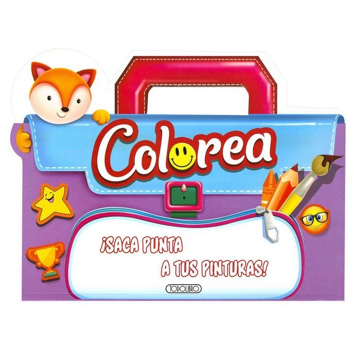 COLOREA LILA SACA PUNTA A TUS PINTURAS DIBUJO GRANDE