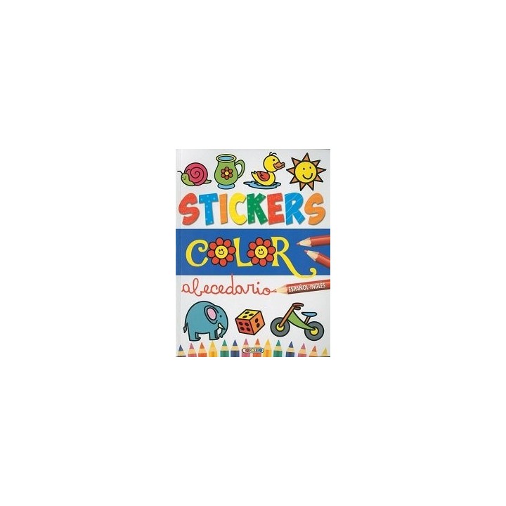 STICKERS COLOR ESPAÑOL INGLES 1
