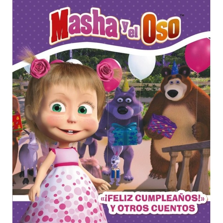 FELIZ CUMPLEAÑOS MASHA Y OTROS CUENTO