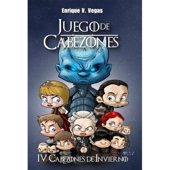 JUEGO DE CABEZONES 4 CABEZONES DE INVIERNO