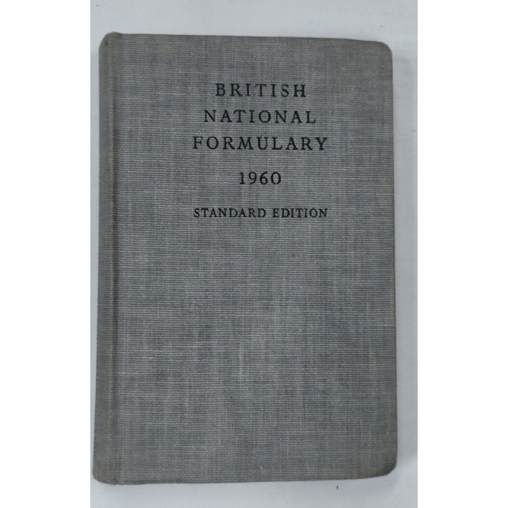 British National Formulary 1960