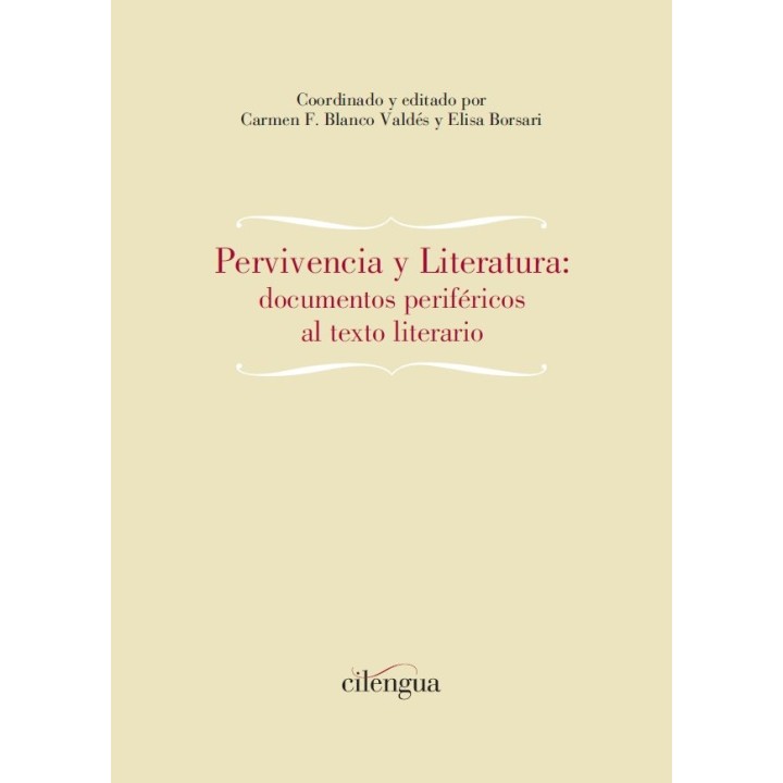 PERVIVENCIA Y LITERATURA DOCUMENTOS PERIFERICOS A