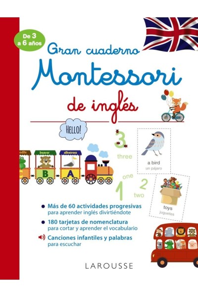 GRAN CUADERNO MONTESSORI DE INGLES