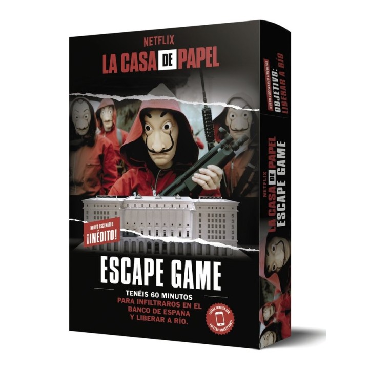 LA CASA DE PAPEL ESCAPE GAME OBJETIVO