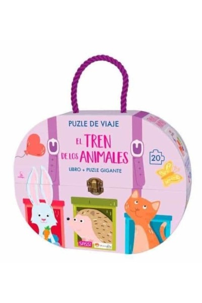 EL TREN DE LOS ANIMALES PUZLE DE VIAJE