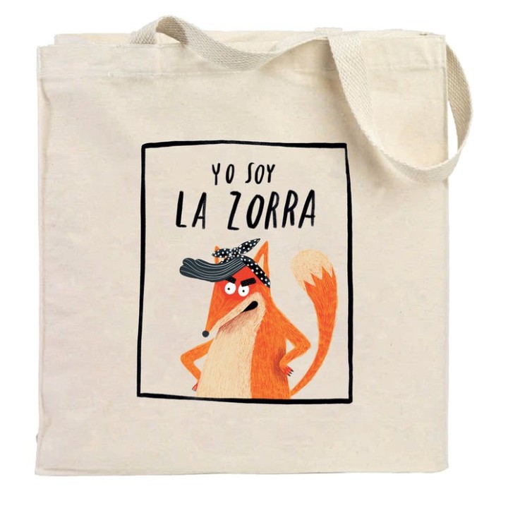 BOLSA YO SOY LA ZORRA