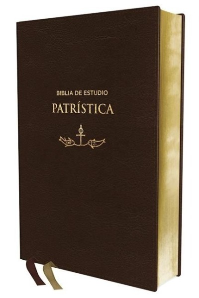 BIBLIA DE ESTUDIO PATRISTICA LEATHERSOFT MARRON SIN INDIC