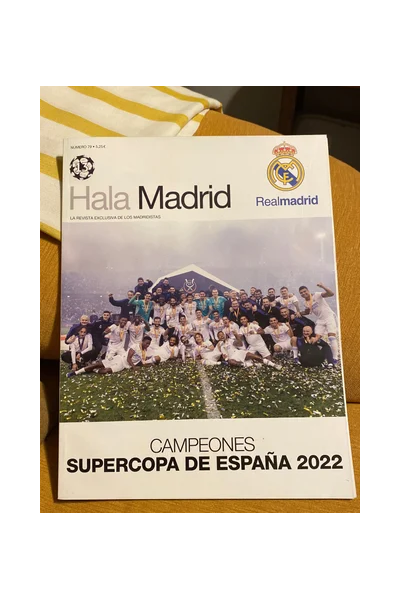 REVISTA  HALA MADRID. Numero 79. CAMPEONES SUPERCOPA DE ESPAÑA 2022