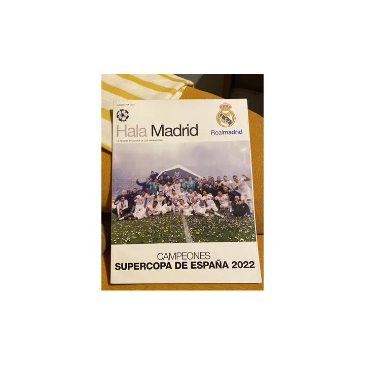 REVISTA  HALA MADRID. Numero 79. CAMPEONES SUPERCOPA DE ESPAÑA 2022