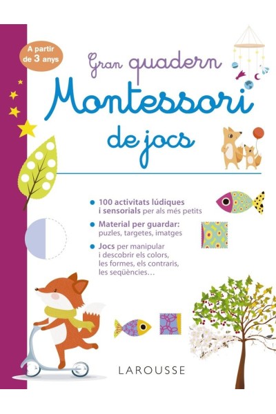 GRAN QUADERN MONTESSORI DE JOCS