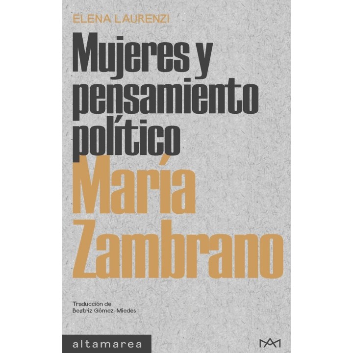 MARIA ZAMBRANO