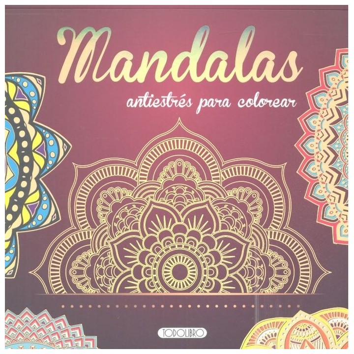 MANDALAS ANTIESTRES PARA COLOREAR 1