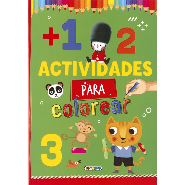 ACTIVIDADES PARA COLOREAR VERDE