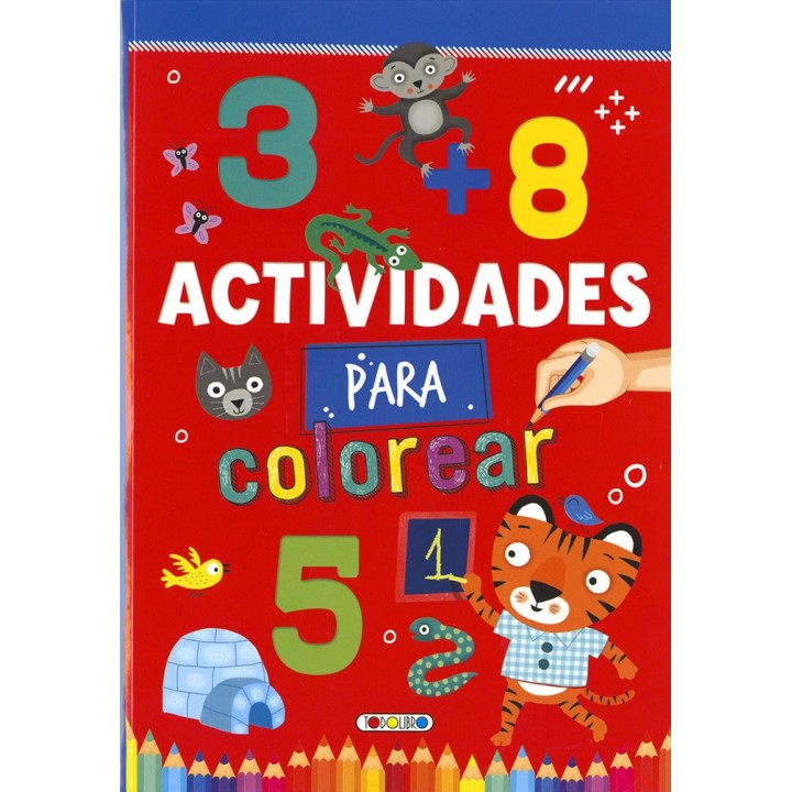 ACTIVIDADES PARA COLOREAR ROJO