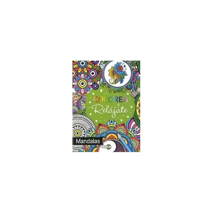 COLOREA Y RELAJATE 3 MANDALAS