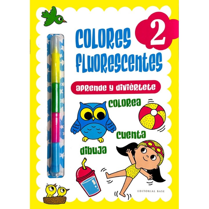 COLORES FLUORESCENTES AMARILLO