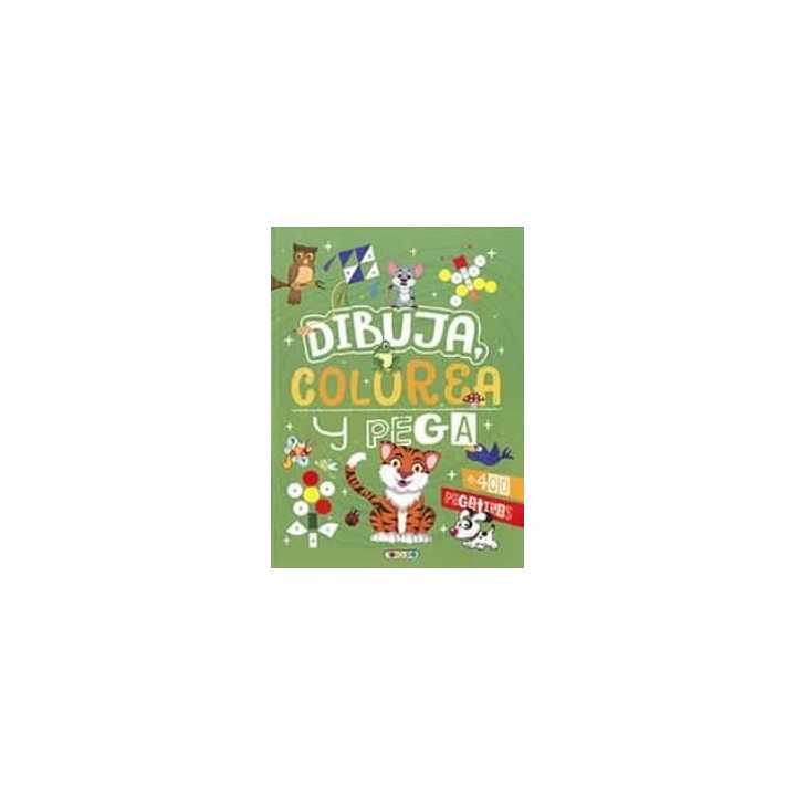 DIBUJA COLOREA Y PEGA 4