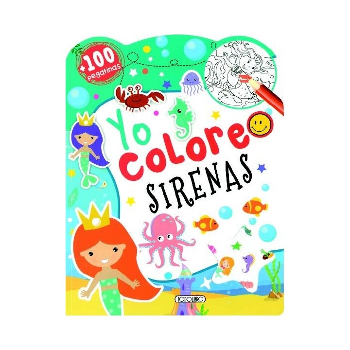 SIRENAS YO COLOREO