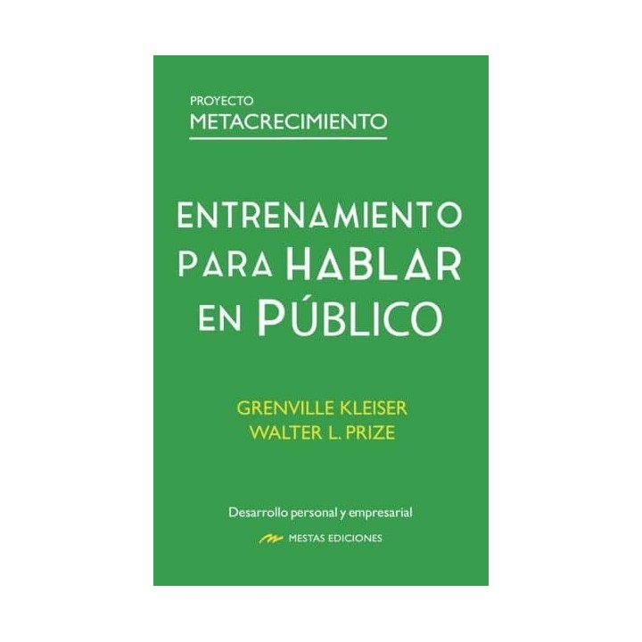 ENTRENAMIENTO PARA HABLAR EN PUBLICO