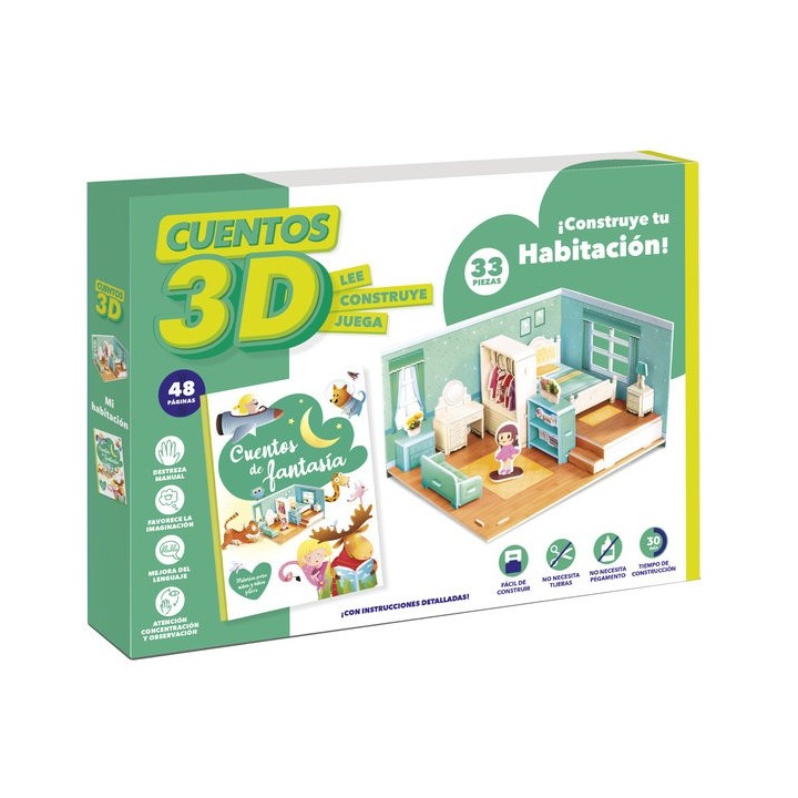 CUENTOS 3D MI HABITACION