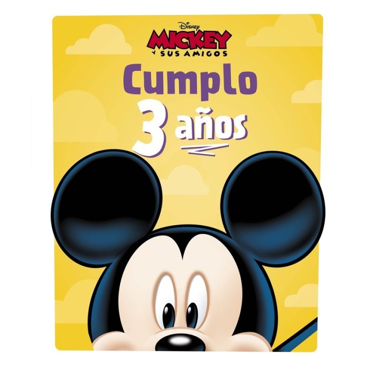 MICKEY CUMPLO 3 AÑOS