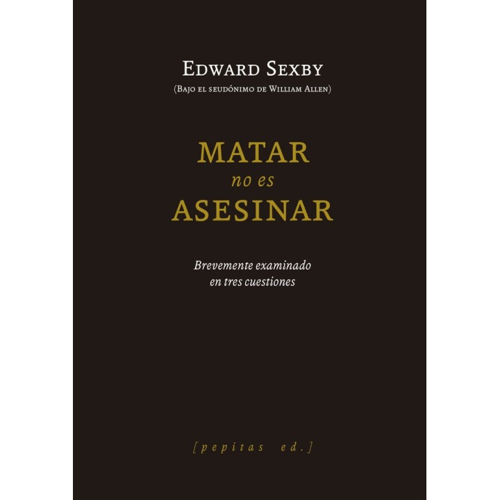 MATAR NO ES ASESINAR